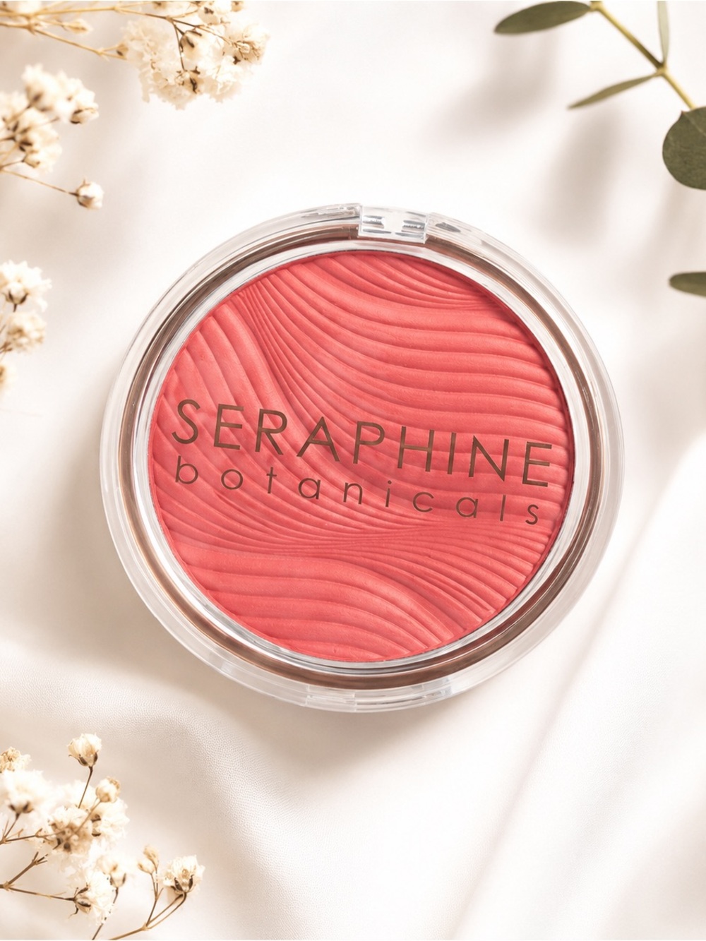 Seraphine Botanicals Cream Blush — Warm Coral Pink Glow
